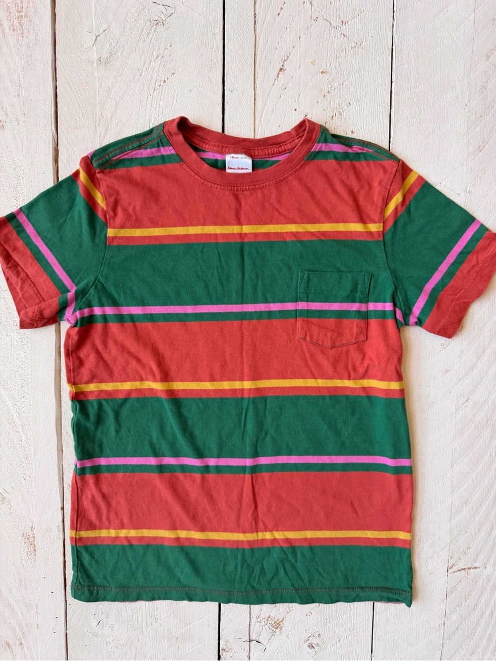 Hanna Andersson Boys Striped Tee Shirt